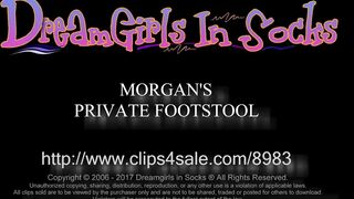 Dreamgirls In Socks - Morgans Private Footstool