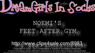 Dreamgirls In Socks - Noemis Feet After Gym