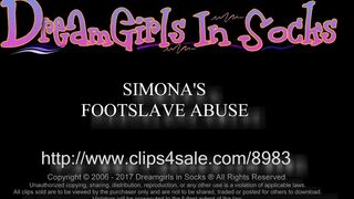Dreamgirls In Socks - Simonas Footslave Abuse