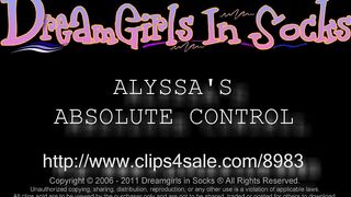 Dreamgirls In Socks - Alyssas Absolute Control