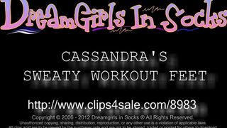 Dreamgirls In Socks - Cassandras Sweaty Workout Feet