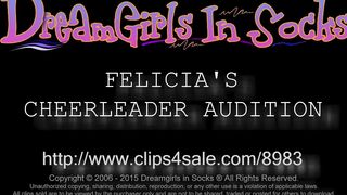 Dreamgirls In Socks - Felicias Cheerleader Audition