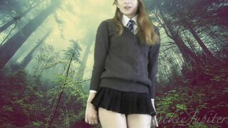 Jackie Marie Jupiter - Head Girl A Young Witch Blows You