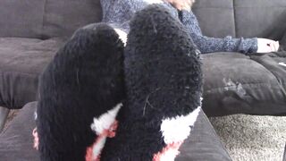 Leena Mae - Fuzzy Socks Ignore And Tease