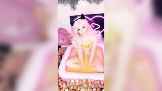 Belle Delphine   03 07 2020 Pikachu and Eggs (11)