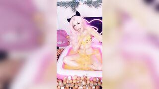 Belle Delphine   03 07 2020 Pikachu and Eggs (12)