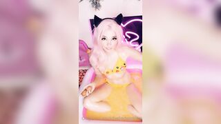 Belle Delphine   03 07 2020 Pikachu and Eggs (15)
