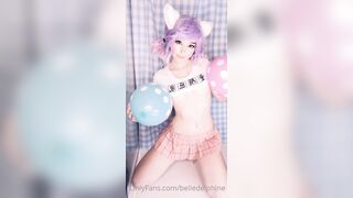 Belle Delphine   31 10 2020 Food and Balloons (10)