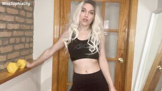 MissSophiaLily - Get to the Gym and Jerk it, Loser JOI