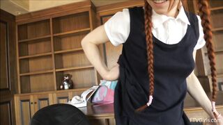 Dolly Little - Schoolgirl Stretched pt1