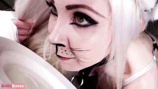 Ahegao  Cosplay  Daddy Roleplay  Pet Play  Taboo dad fucks kitty daughter s.mp4