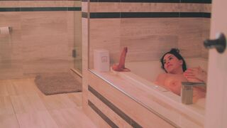 Korina Kova -  Spying on my girlfriend in the bathtub