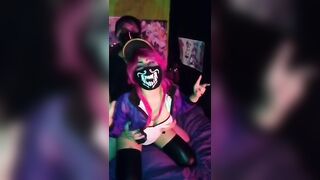 Black Kitsune - Cosplay KDA Akali Hard Fuck