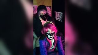 Black Kitsune - Cosplay KDA Akali Hard Fuck