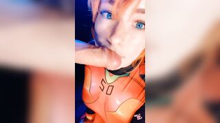 MollyRedWolf - Selfie Asuka Shinji Cums In Her Mouth