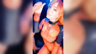 MollyRedWolf - Selfie Asuka Shinji Cums In Her Mouth