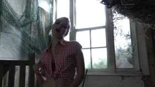 Bad Dolly - Stripping To Nude In The Barn
