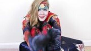 Cosplayfeet - Gorgeous Aurora Phoenix Stuns In A Sexy Captain Marvel Costume