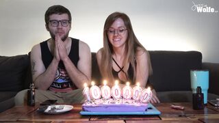 Jessie Wolfe - THANK YOU for 1 Million Views¡ let us Eat Cake and my Pussy¡ (PH)