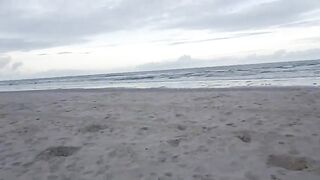 misssweetteen - Cum Play With Lovense On Public Beach