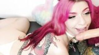 PuppyGirlfriend - Feed A Kitty Ahegao Girl With Your Cum