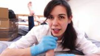 MissMiserlou - Playing Doctor - Roommate Handjob Gloves