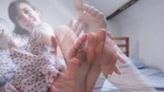 MissMiserlou - Tickling Myself Gently - Bare Feet Soles
