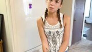 BrandiBraids - Naughty Stepdaughter Uses StepDad For Sex Lesson