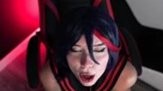 Sweetie Fox - Ryuko Matoi Fucks Herself With Dildo