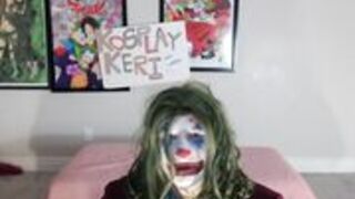 Kosplay Keri - Arthur Fleck Joker is a dirty pig
