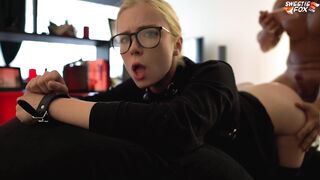 Sweetie Fox - Hot Girl Gagged Had Passionate Sex