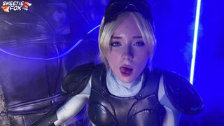 Sweetie Fox - Nova From Starcraft Sucks Cock